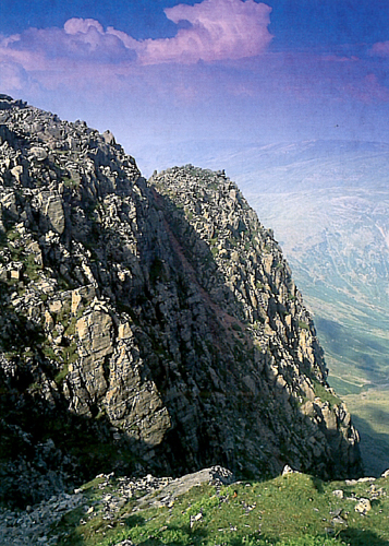 Bowfell Buttress, Langdale Postcards