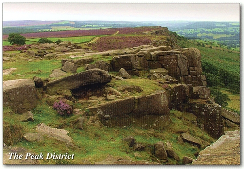 The Peak District (Curbar Edge) Postcards