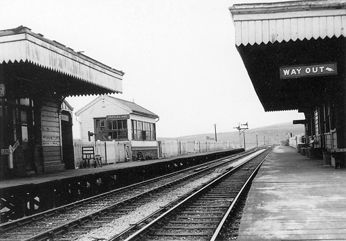 Parsley Hay Station (June 1962) postcards