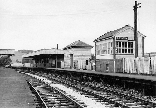 Hartington Station (August 1962) postcards
