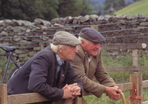 Two Farmers Greetings Cards