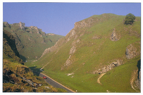 Winnats Pass VCL Greetings Cards