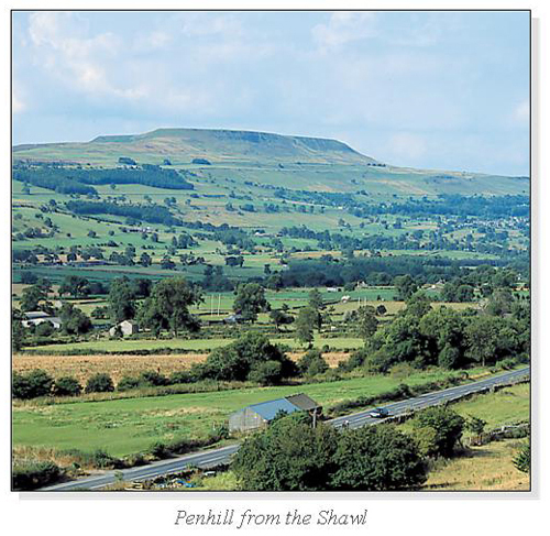 Penhill from the Shawl Square Cards