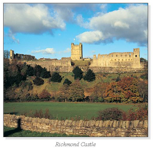 Richmond Castle Square Cards