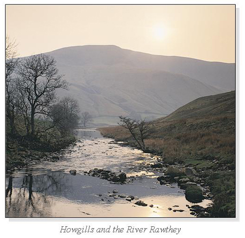 Howgills and the River Rawthey Square Cards