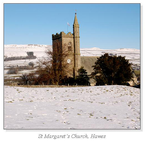 St Margaret's Church, Hawes Square Cards