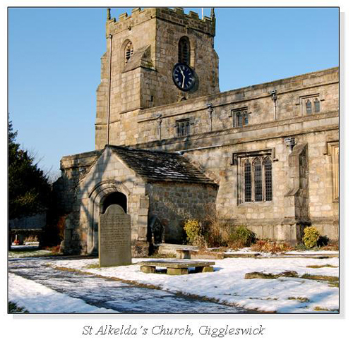 St Alkelda's Church, Giggleswick Square Cards