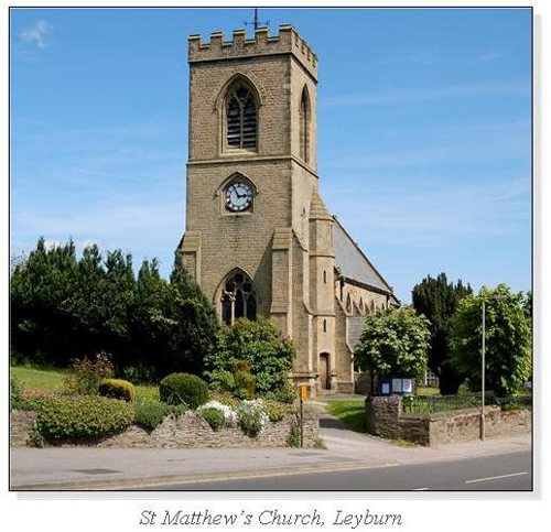 St Matthew's Church, Leyburn Square Cards