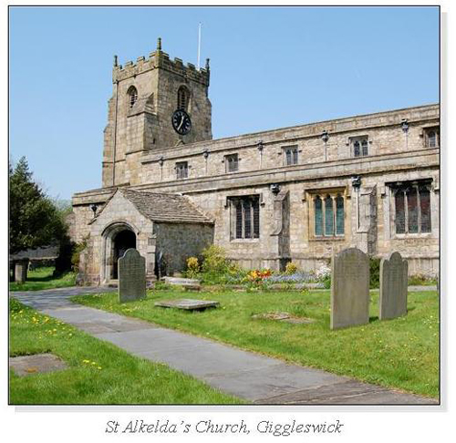 St Alkelda's Church, Giggleswick Square Cards