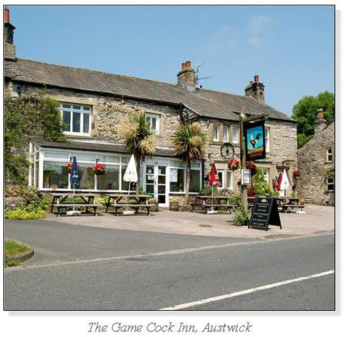 The Game Cock Inn, Austwick Square Cards