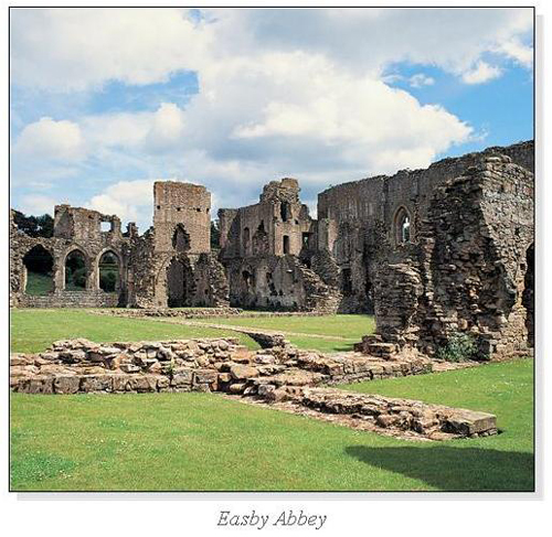 Easby Abbey Square Cards