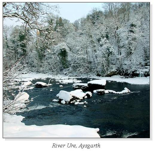 River Ure, Aysgarth Square Cards