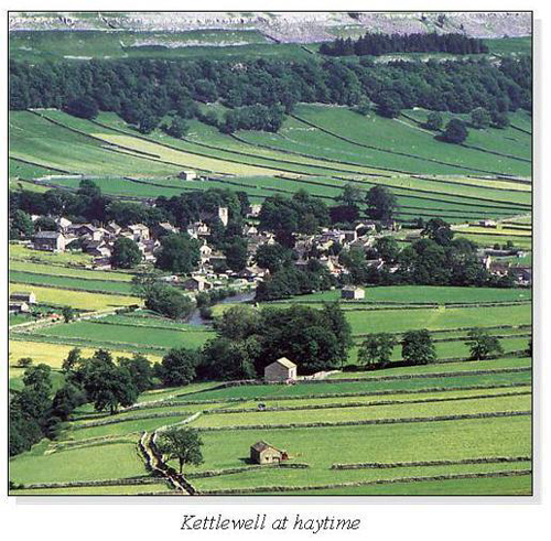 Kettlewell at haytime Square Cards