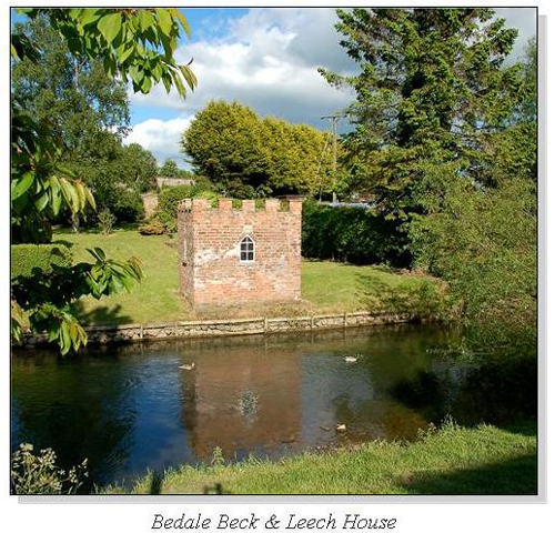Bedale Beck & Leech House Square Cards