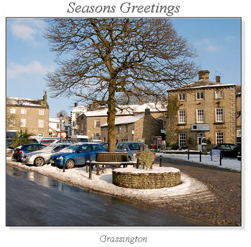 Grassington Christmas Square Cards