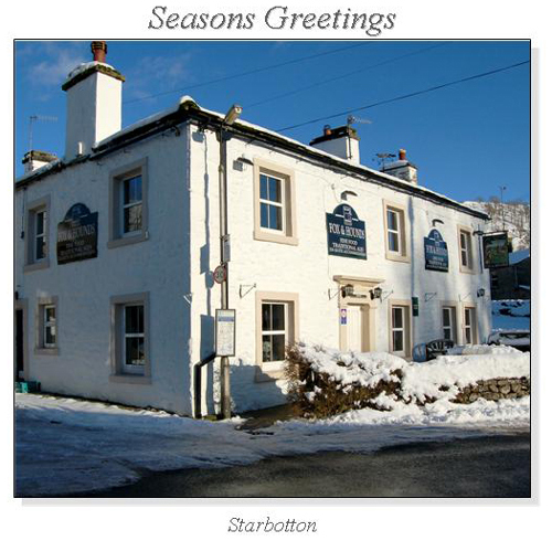 Starbotton Christmas Square Cards