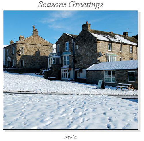 Reeth Christmas Square Cards