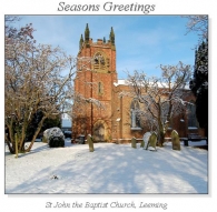 St John the Baptist Church, Leeming Christmas Square Cards