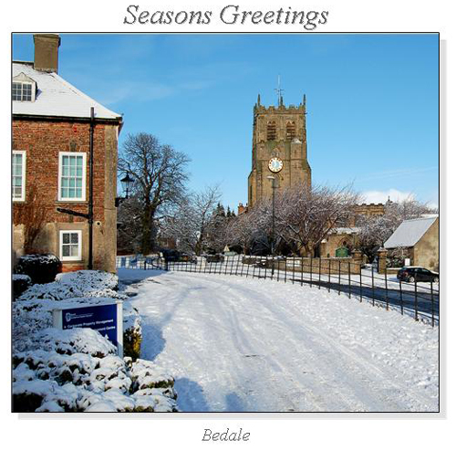 Bedale Christmas Square Cards
