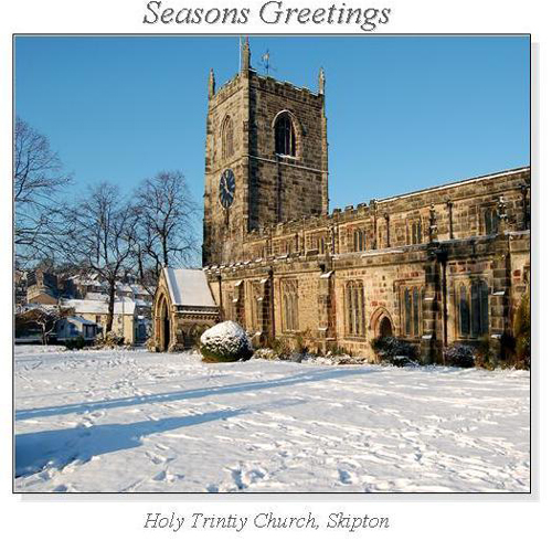 Holy Trinity Church, Skipton Christmas Square Cards