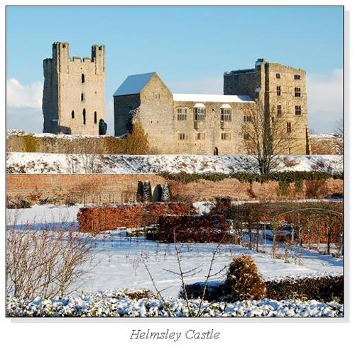Helmsley Castle Square Cards
