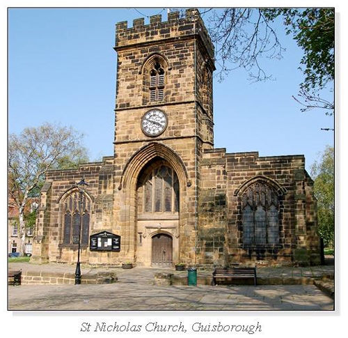 St Nicholas Church, Guisborough Square Cards