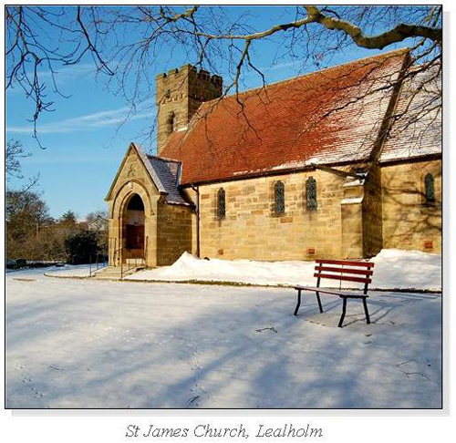St James Church, Lealholm Square Cards