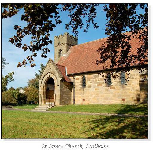 St James Church, Lealholm Square Cards