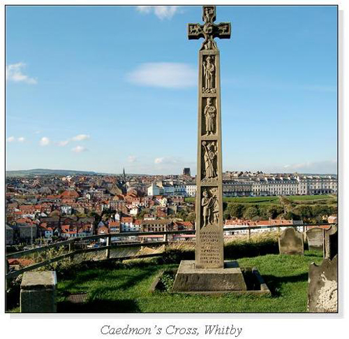 Caedmon's Cross, Whitby Square Cards