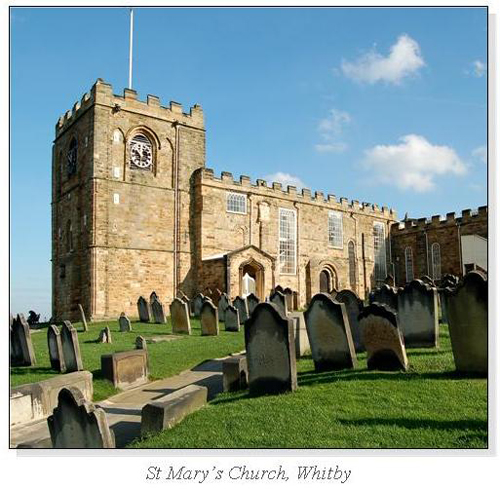 St Mary's Chruch, Whitby Square Cards