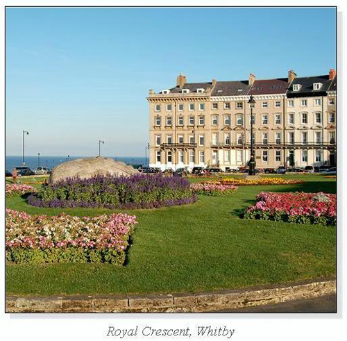 Royal Crescent, Whitby Square Cards