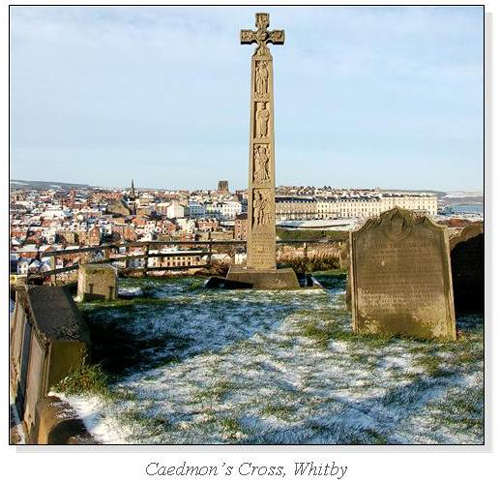 Caedmon's Cross, Whitby Square Cards