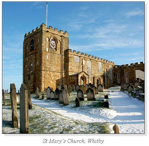St Mary's Church, Whitby Square Cards