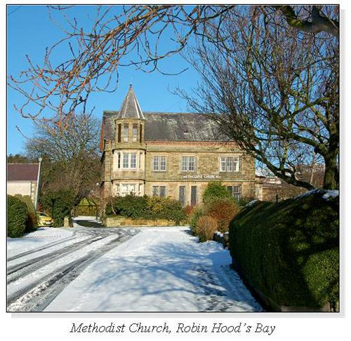 Methodist Church, Robin Hood's Bay Square Cards