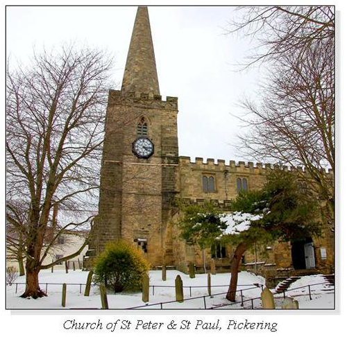 Church of St Peter & St Paul, Pickering Square Cards