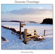 Cleveland Way Christmas Square Cards