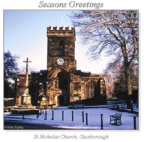 St Nicholas Church, Guisborough Christmas Square Cards