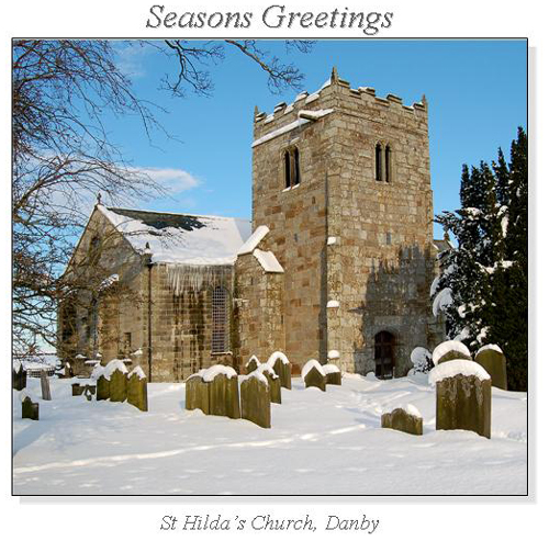 St Hilda's Church, Danby Christmas Square Cards
