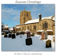 St Peter's Church, Osmotherley Christmas Square Cards