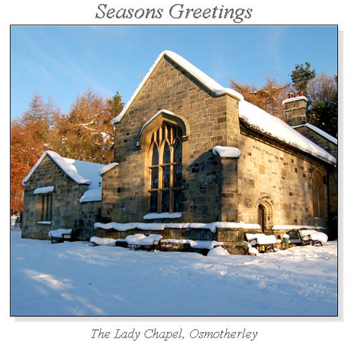 The Lady Chapel, Osmotherley Christmas Square Cards