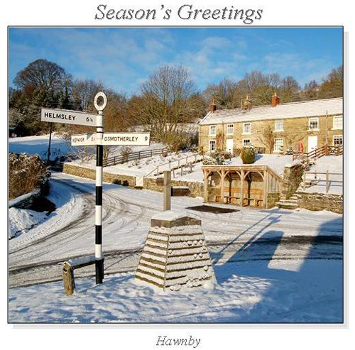 Hawnby Christmas Square Cards