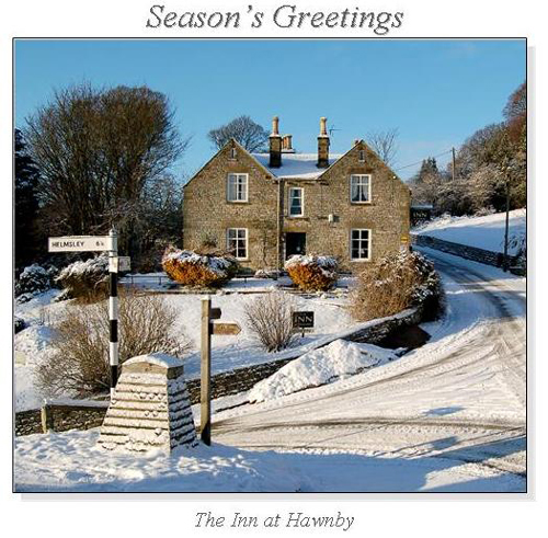 The Inn at Hawnby Christmas Square Cards