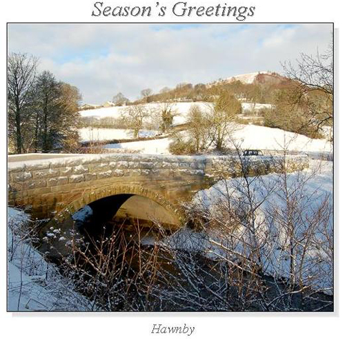 Hawnby Christmas Square Cards