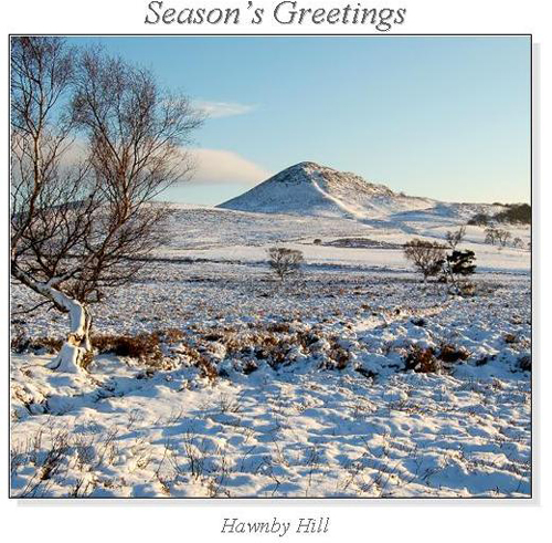 Hawnby Hill Christmas Square Cards