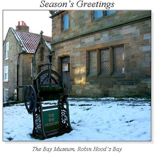 The Bay Museum, Robin Hood's Bay Christmas Square Cards
